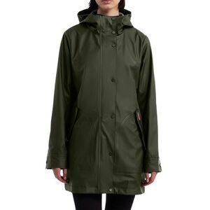 Hunter Acacia rubber rain jacket